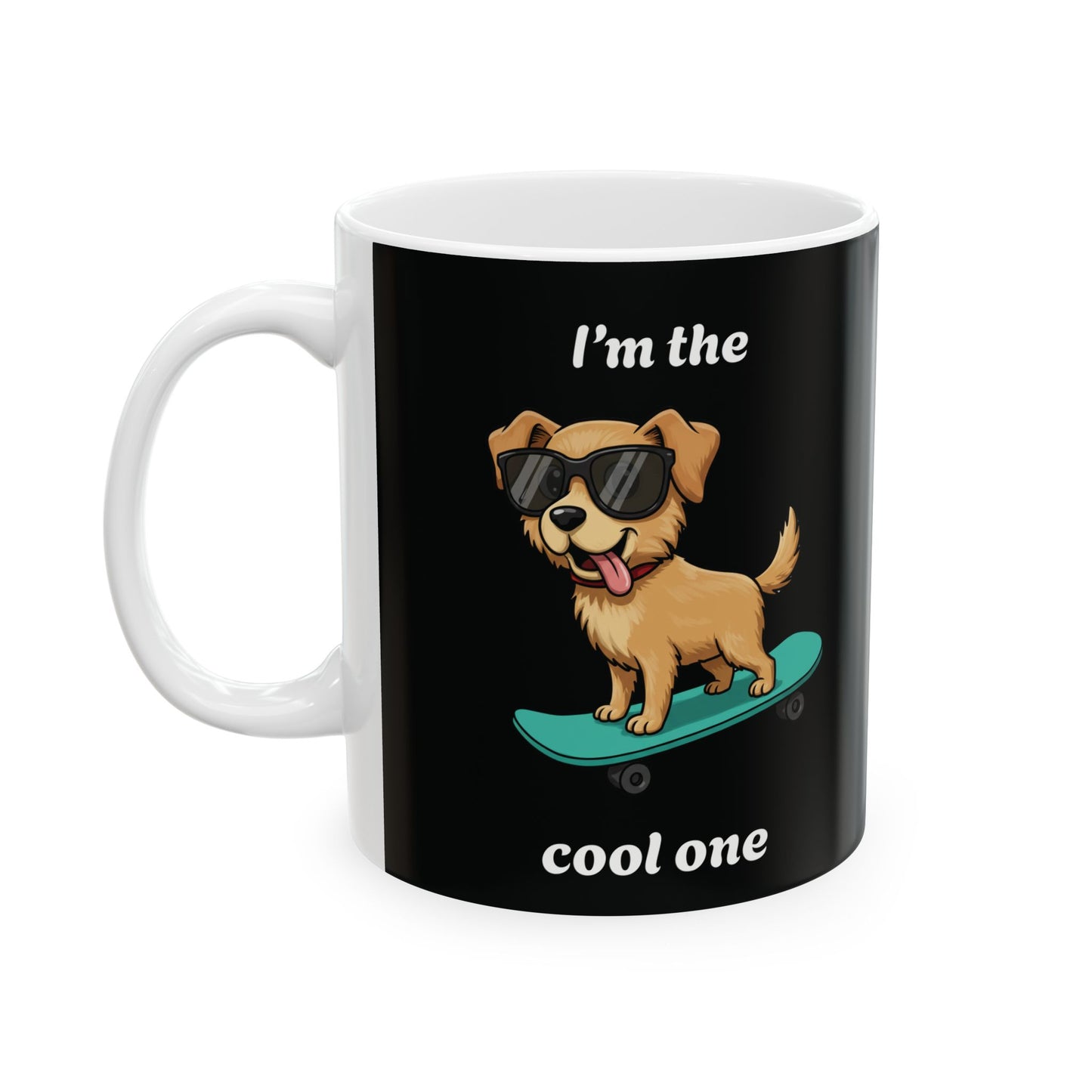 Cool Dog Ceramic Mug - 11oz & 15oz
