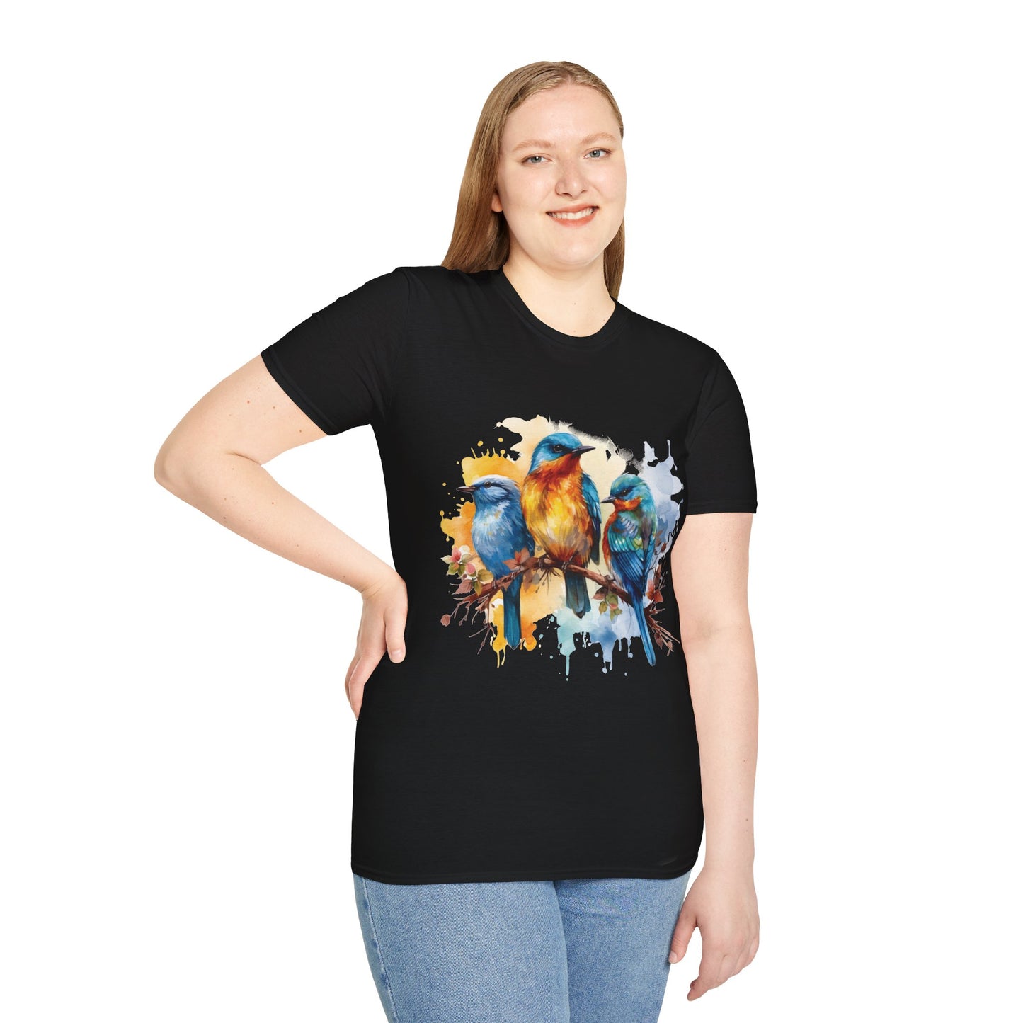 Bird Trio Unisex T-Shirt
