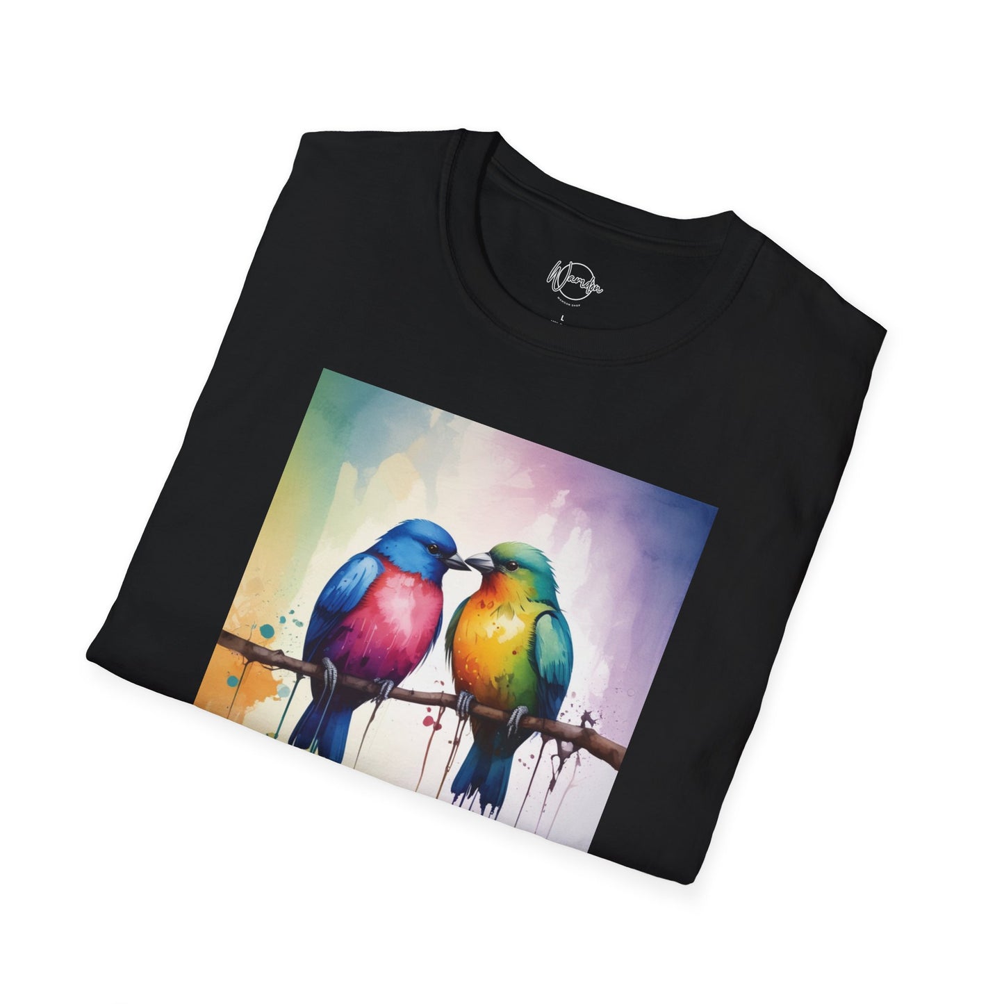 Water Colour Birds T-Shirt
