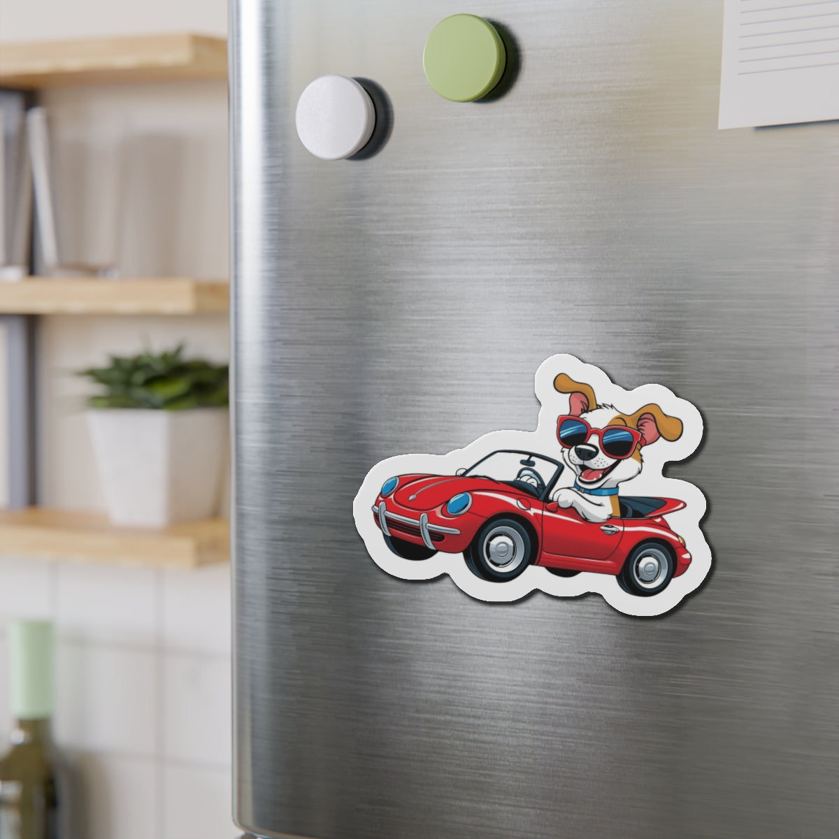 Dog in Sunglasses Magnet