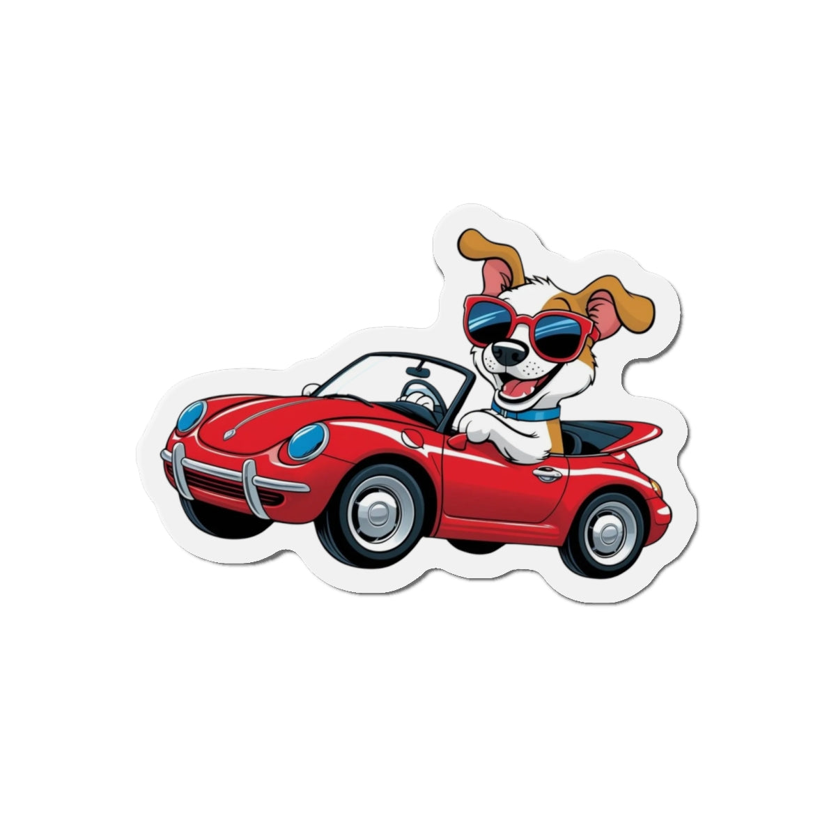 Dog in Sunglasses Magnet