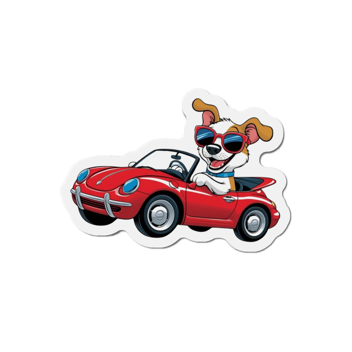 Dog in Sunglasses Magnet