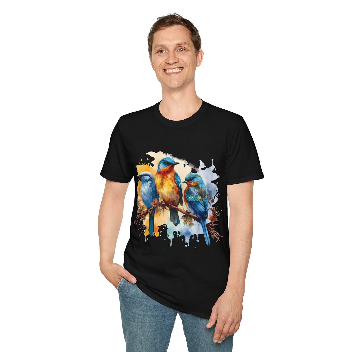 Bird Trio Unisex T-Shirt