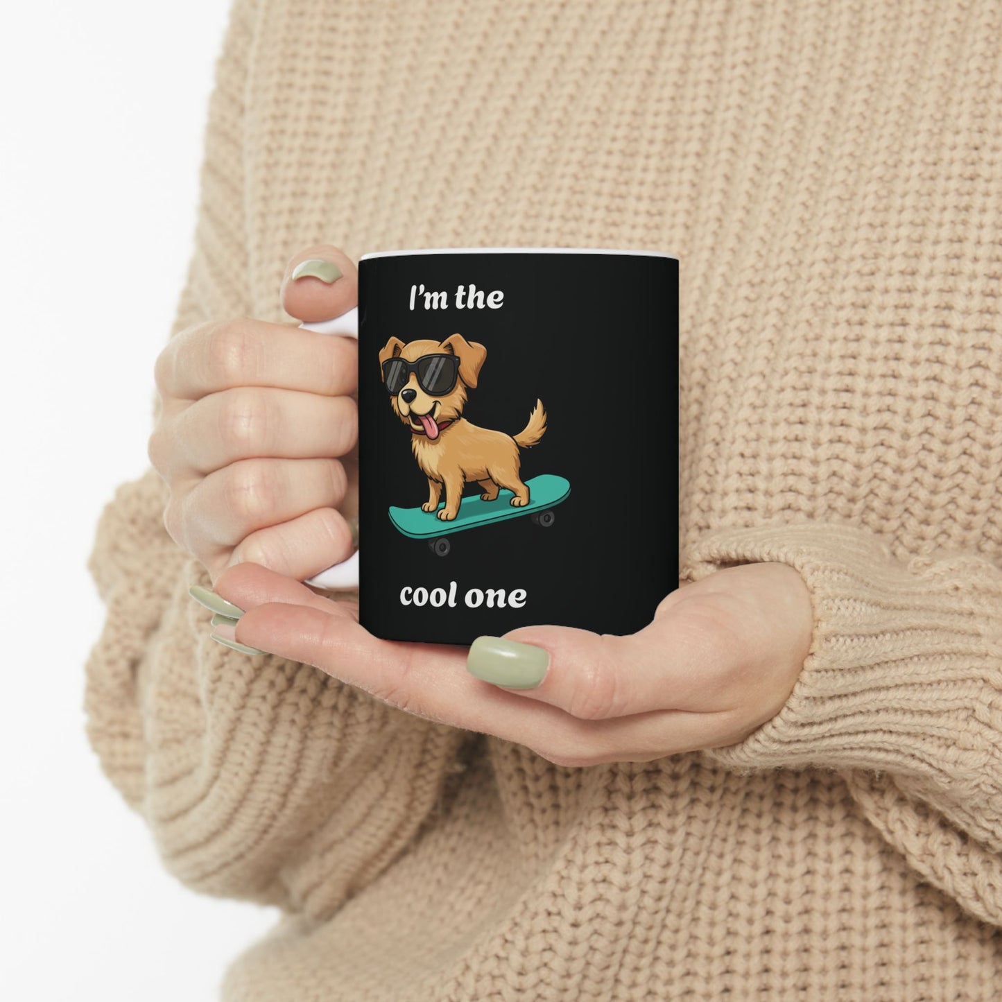 Cool Dog Ceramic Mug - 11oz & 15oz