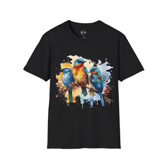 Bird Trio Unisex T-Shirt