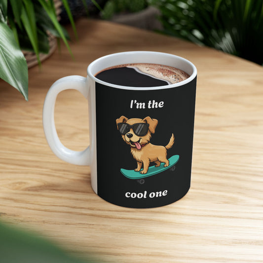 Cool Dog Ceramic Mug - 11oz & 15oz