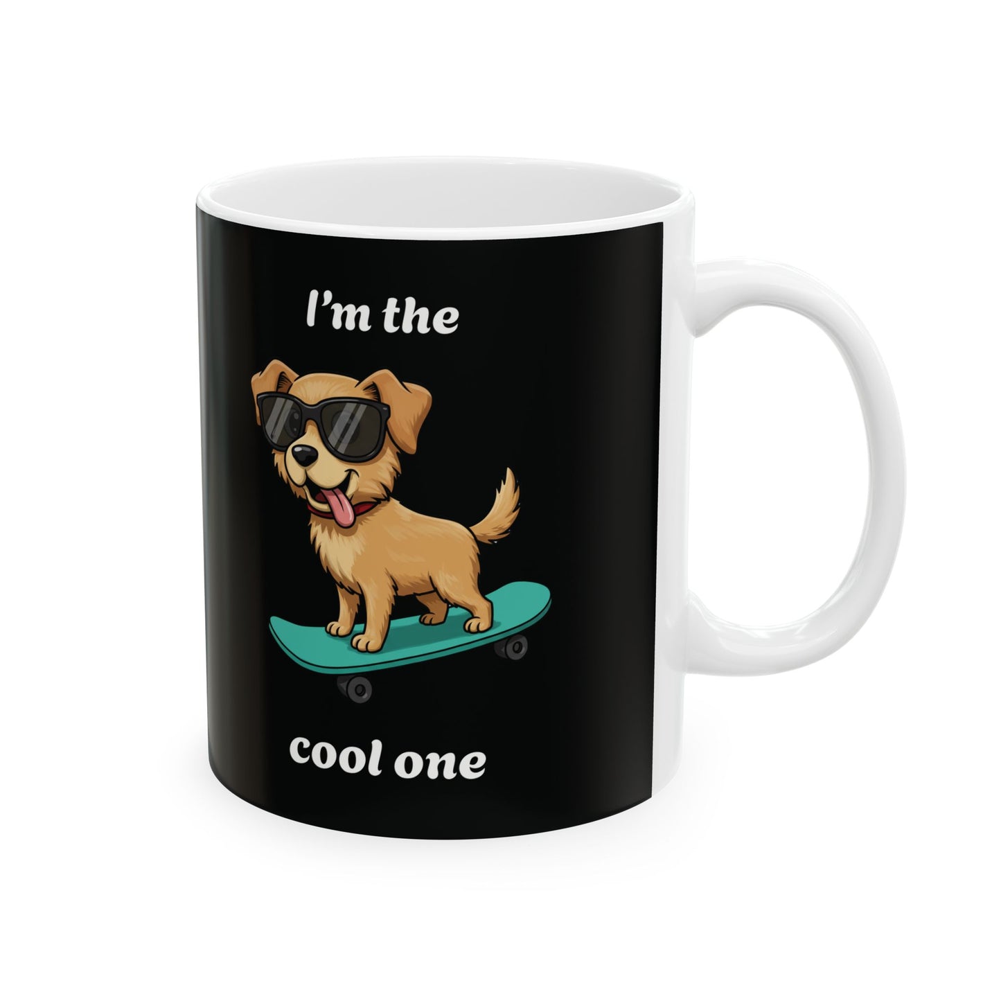 Cool Dog Ceramic Mug - 11oz & 15oz