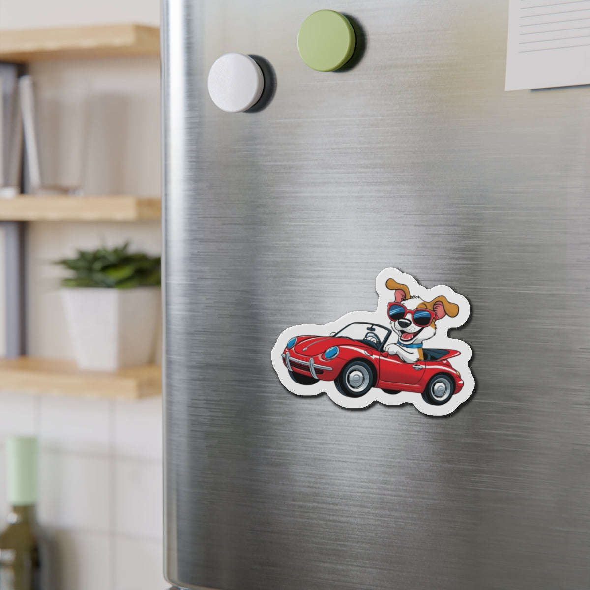 Dog in Sunglasses Magnet