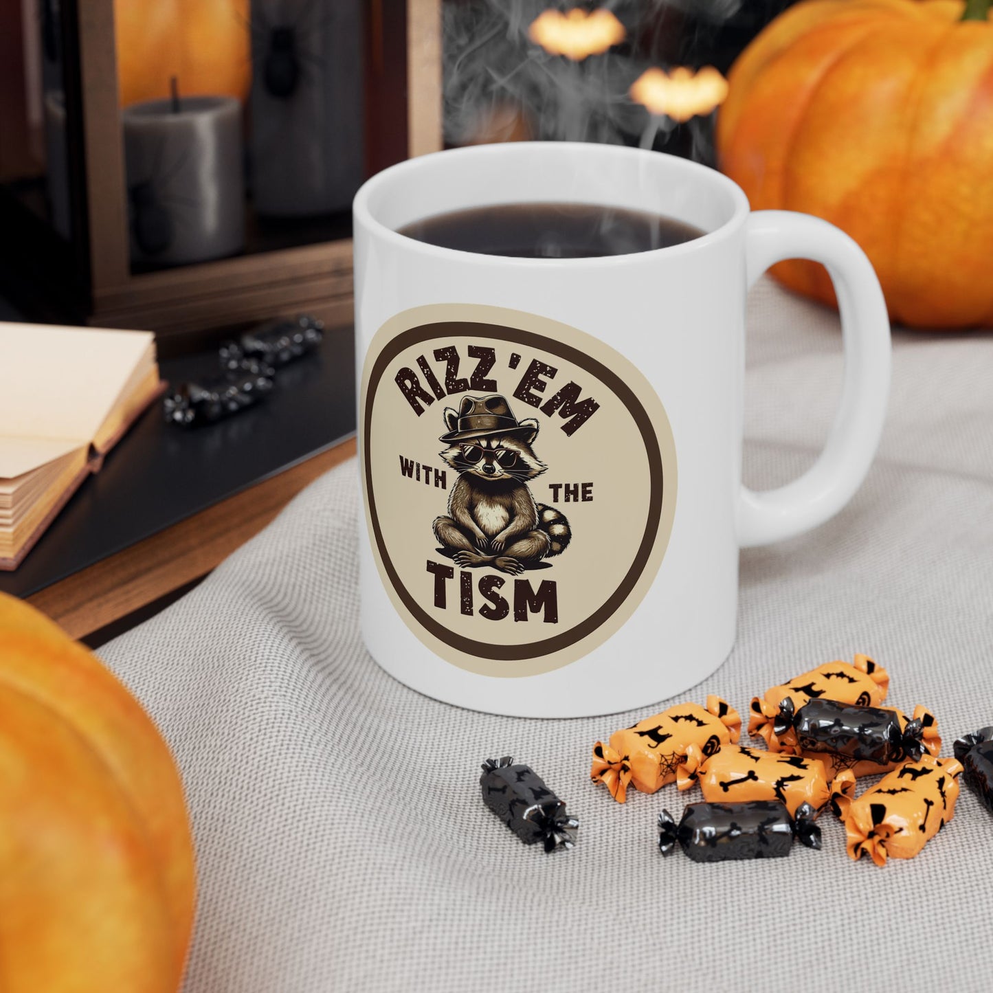 Ceramic Mug - Rizz'em With The Tism, 11oz & 15oz