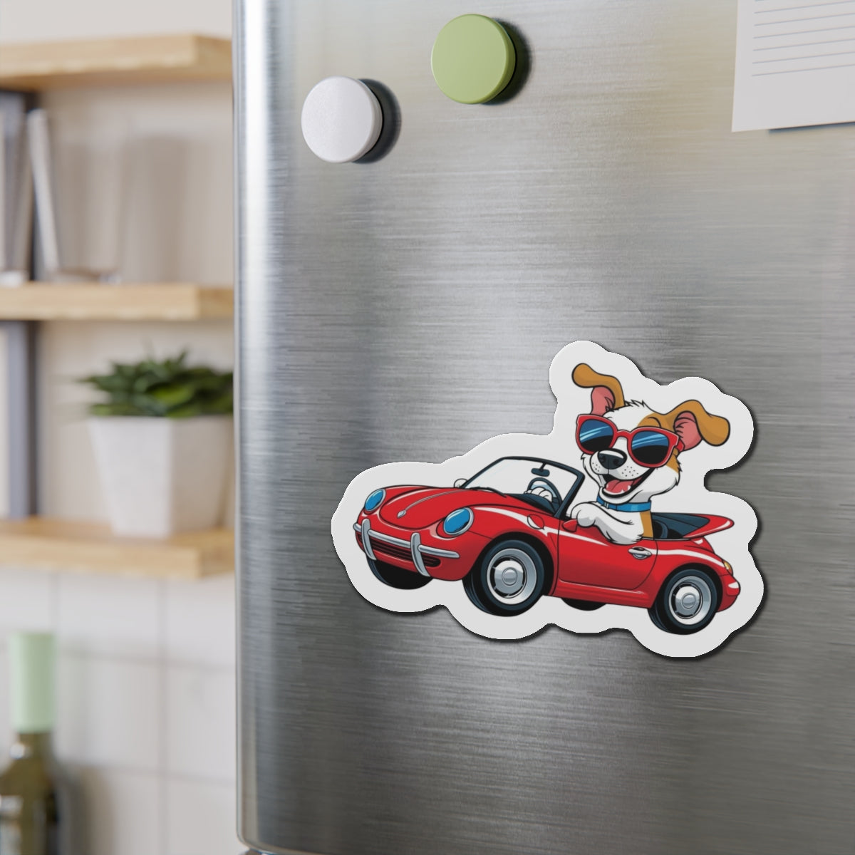 Dog in Sunglasses Magnet