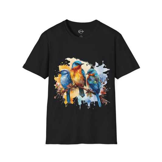 Bird Trio Unisex T-Shirt
