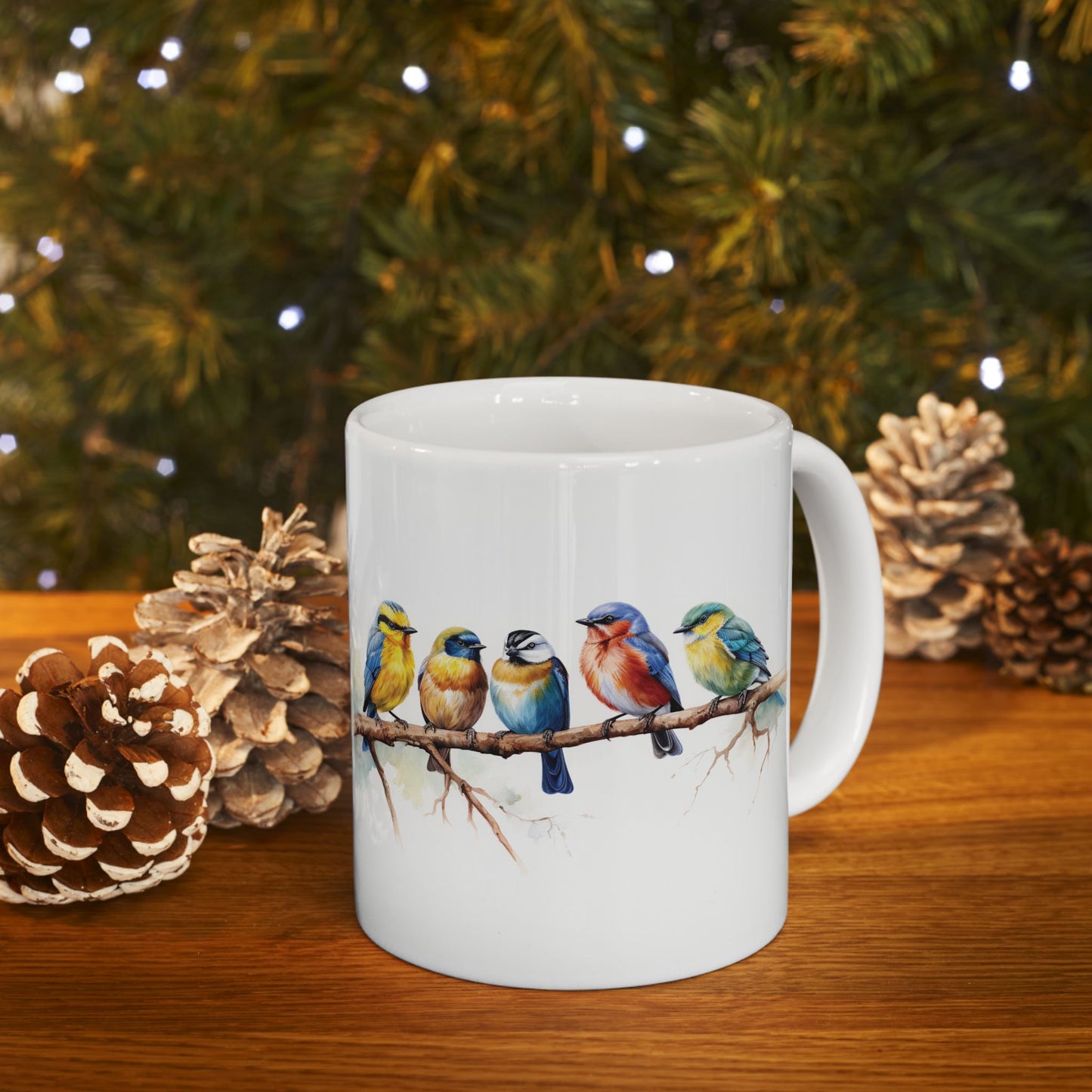 Colorful Bird Ceramic Mug - Perfect for Nature Lovers & Gift Giving