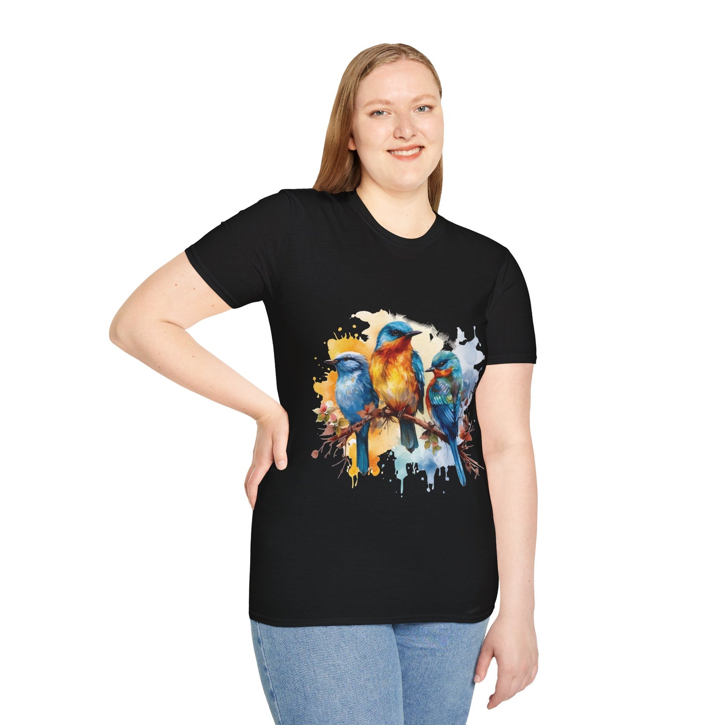 Bird Trio Unisex T-Shirt