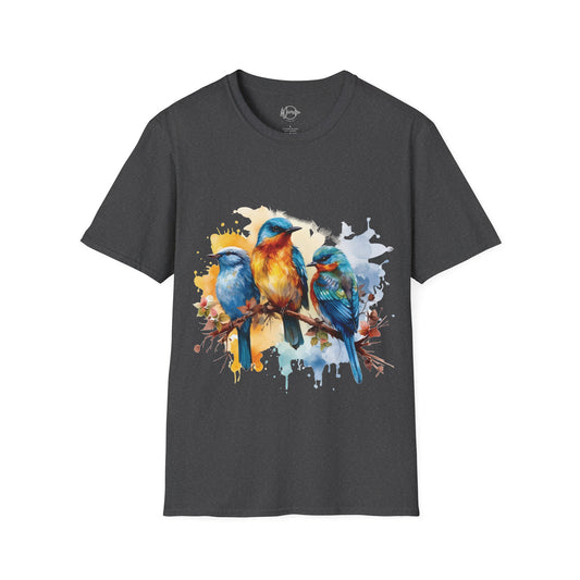 Bird Trio Unisex T-Shirt